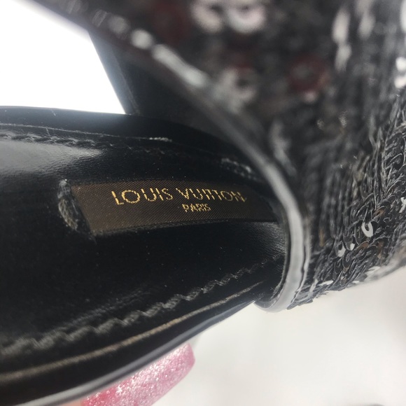 Louis Vuitton Runway Peep Toe Platform Ankle Boots - Picture 5 of 16